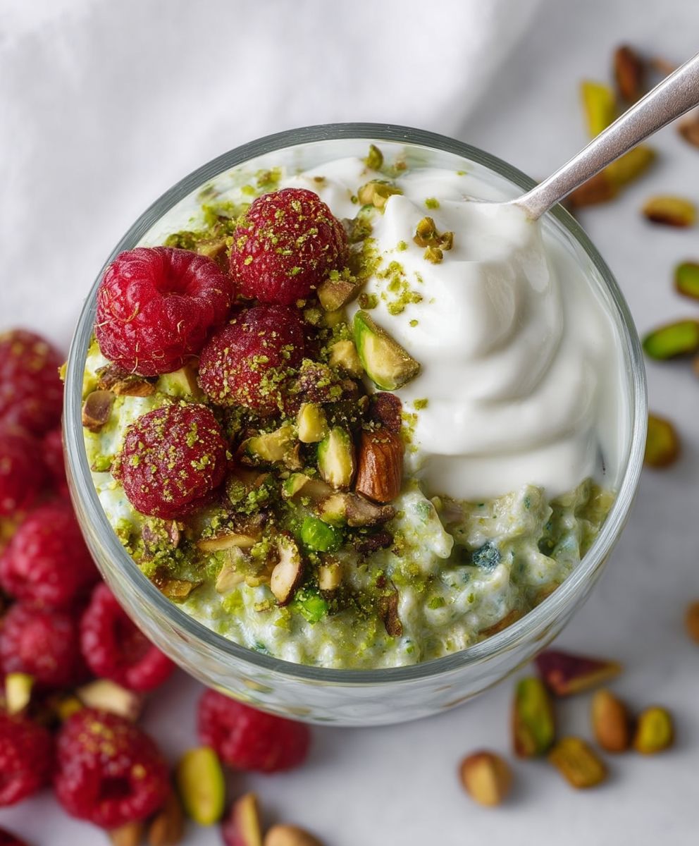 Pistachio Overnight Oats