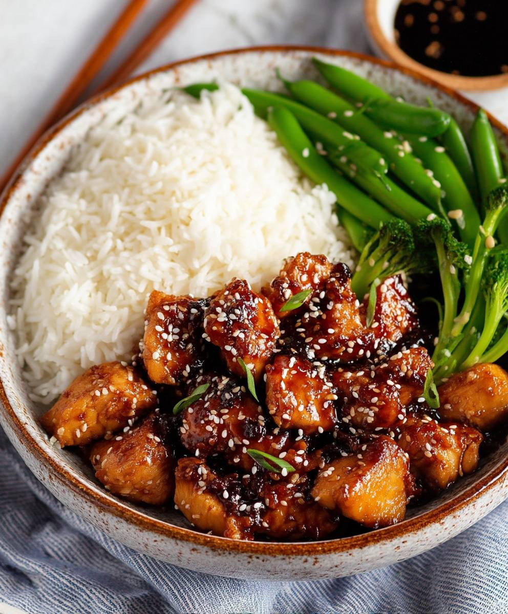 Healthy Sesame Chicken