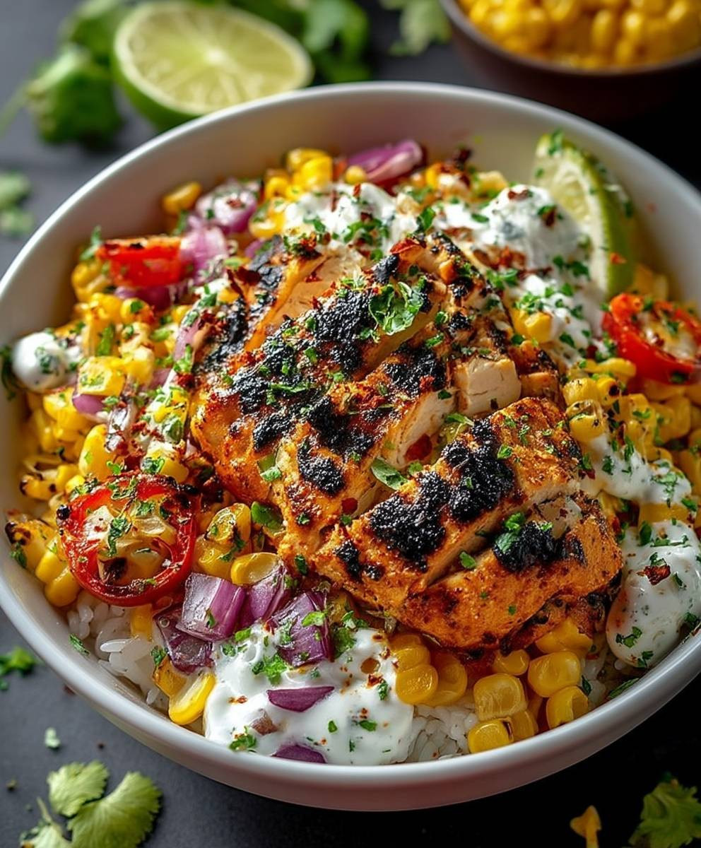 Chicken Street Corn Bowl