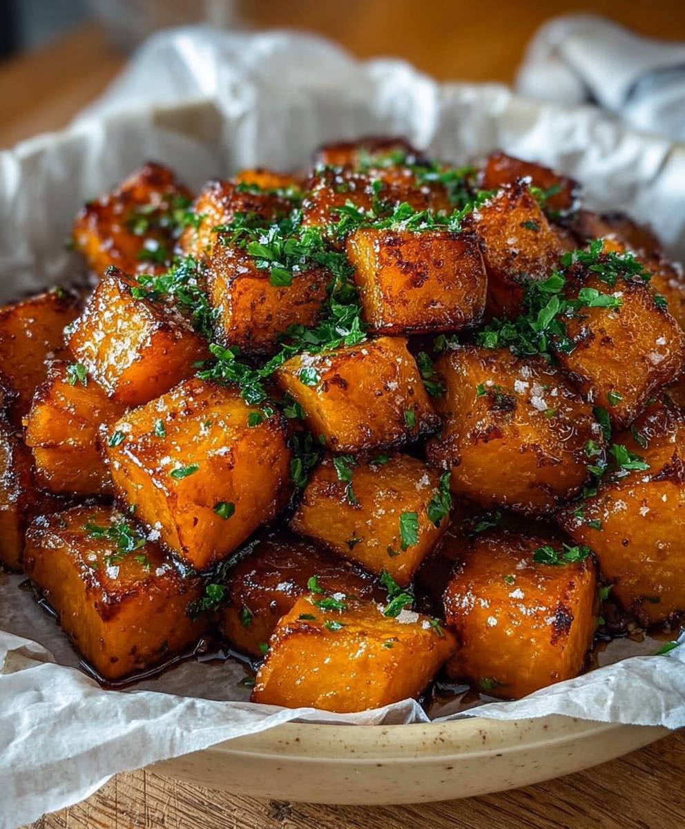 Roasted sweet potatoes cinnamon honey