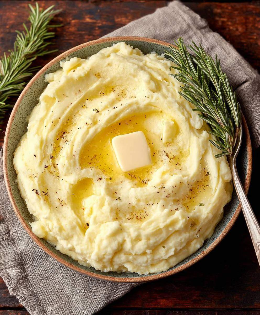 Rosemary Garlic Mashed Potatoes