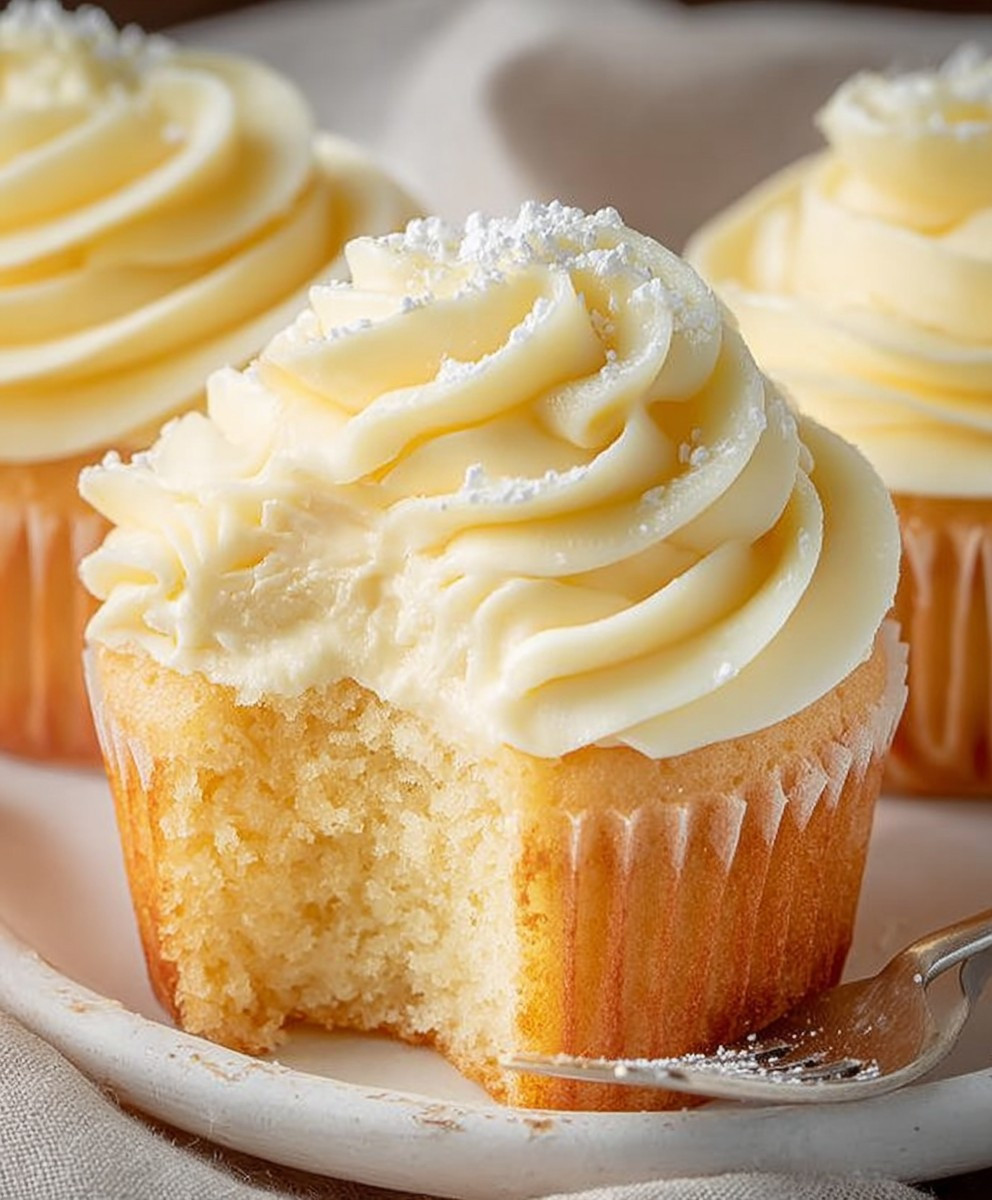 Perfect Vanilla Cupcakes