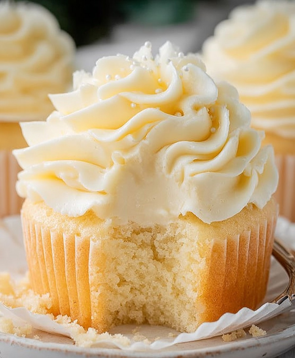 Perfect Vanilla Cupcakes