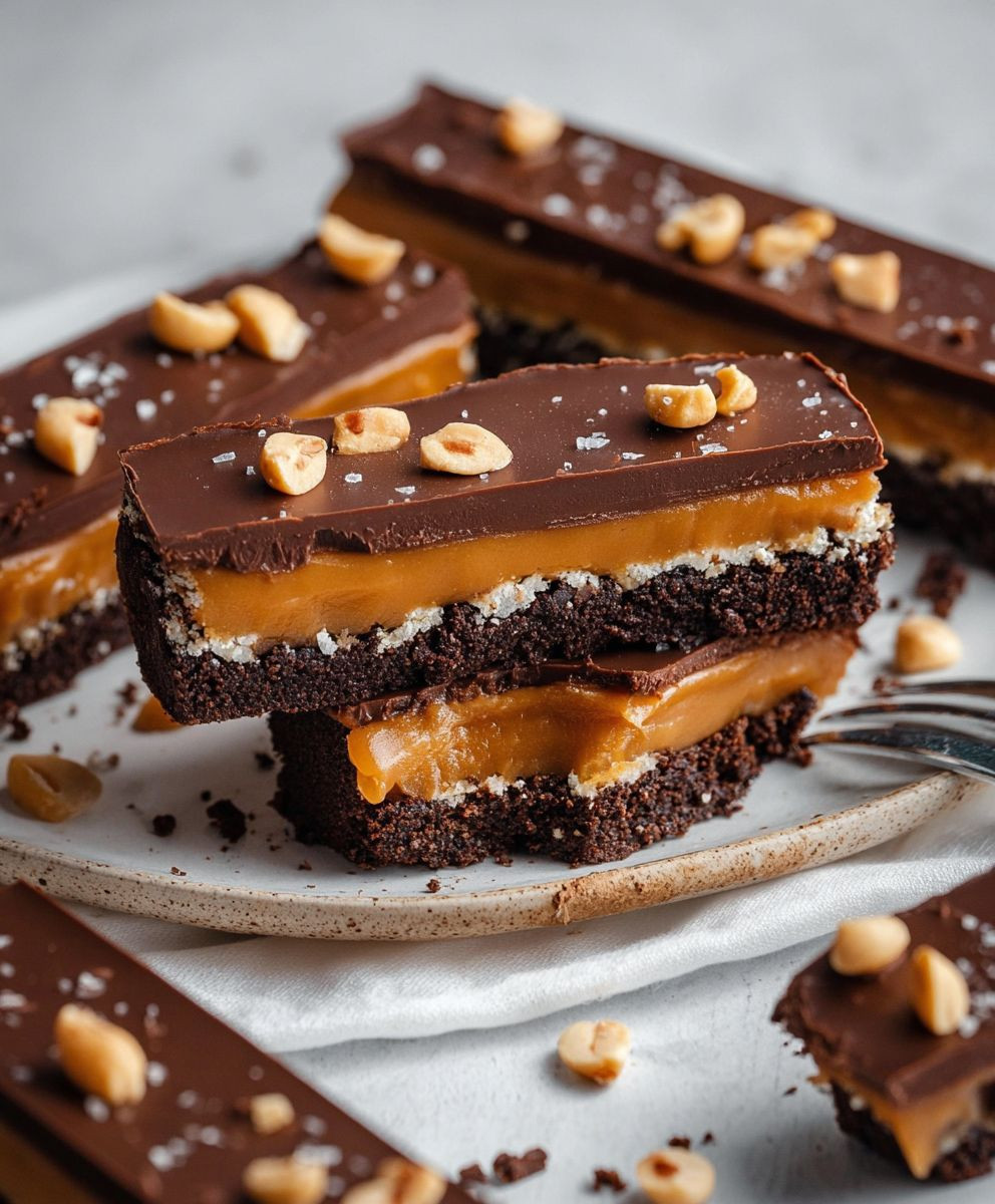 Vegan Chocolate Peanut Butter Bars