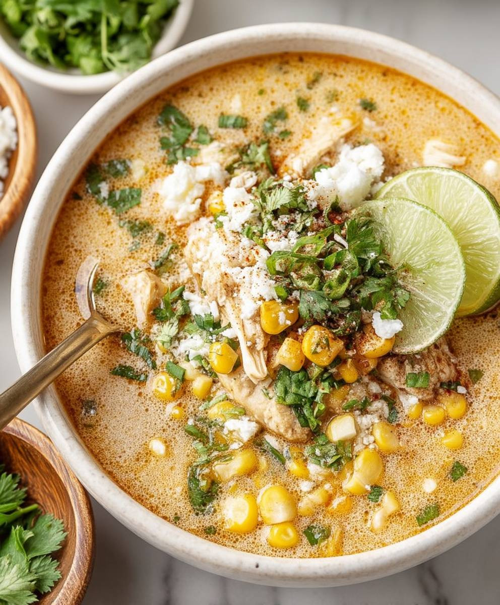 Mexican Street Corn Soup