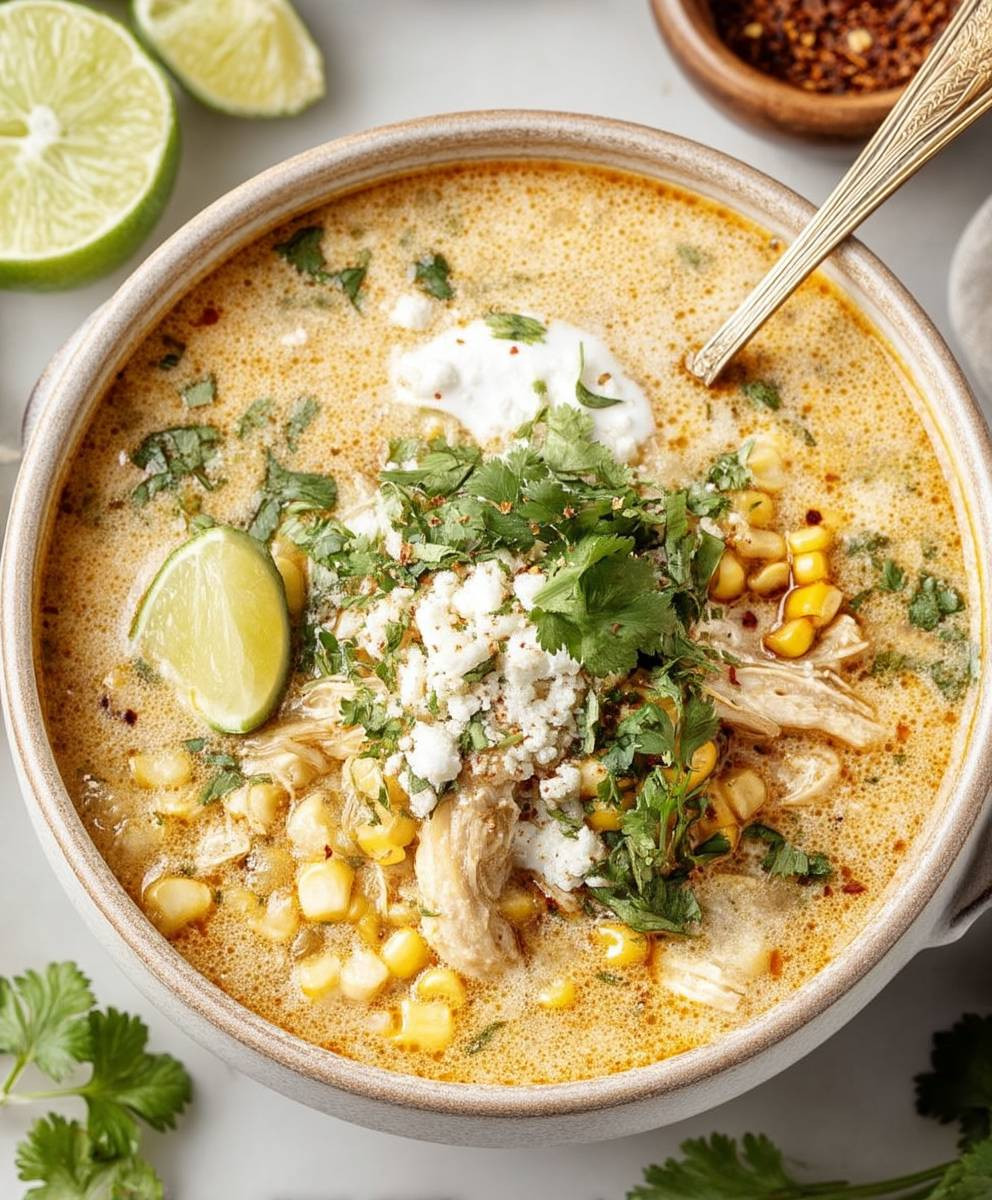Mexican Street Corn Soup