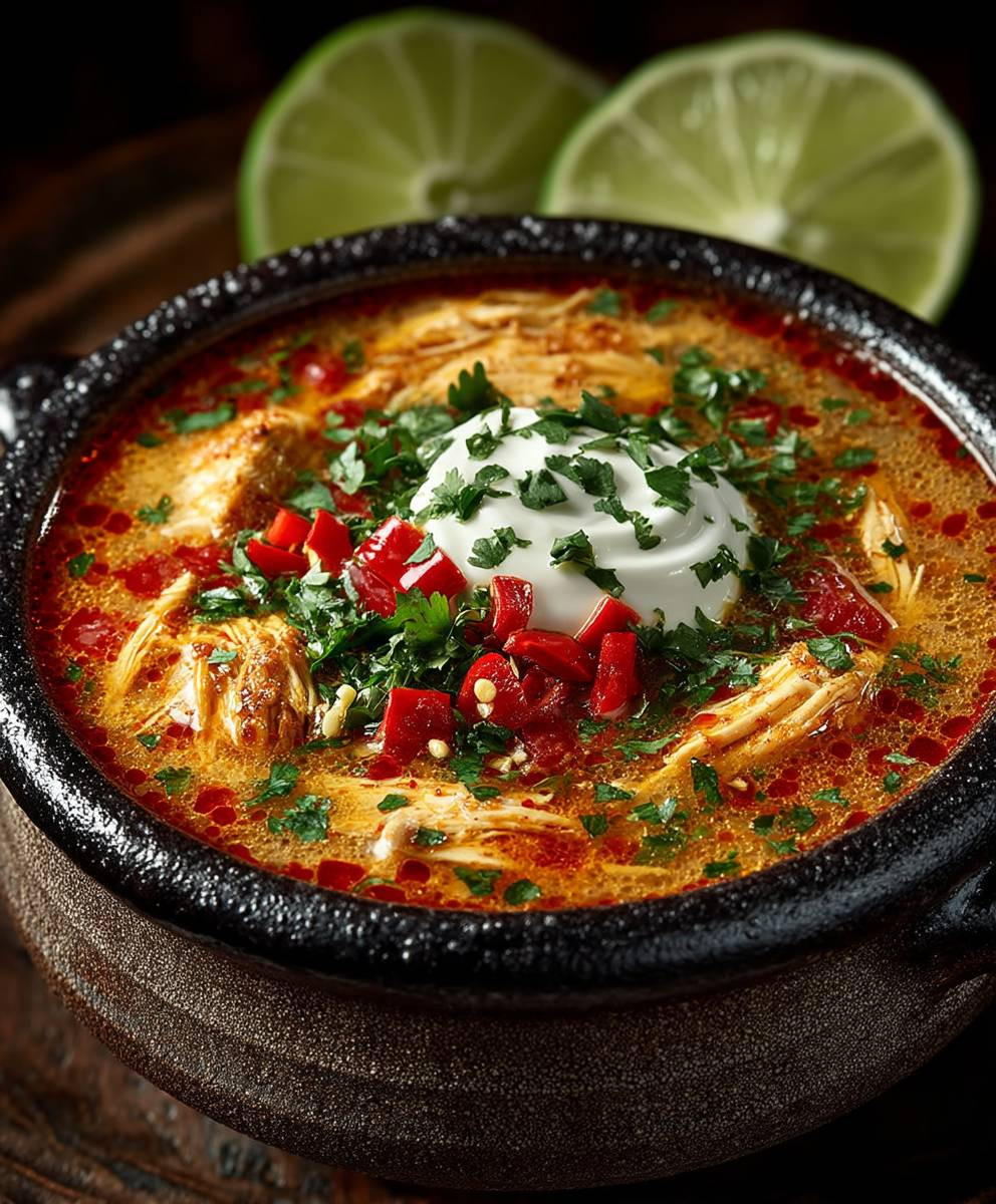 Cream Cheese Chicken Taco Soup