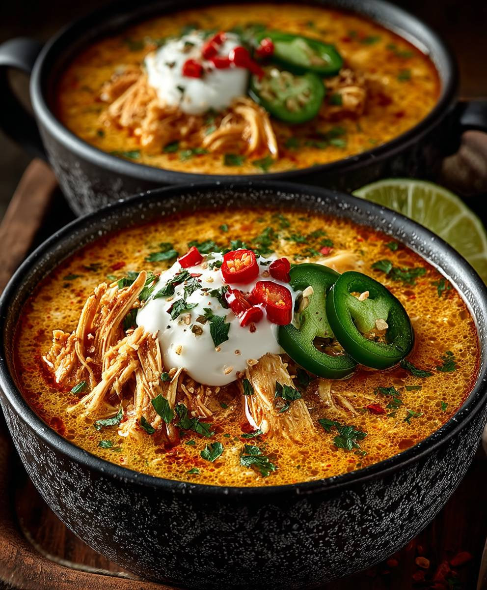 Cream Cheese Chicken Taco Soup