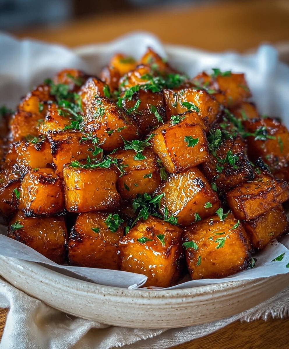 Roasted sweet potatoes cinnamon honey