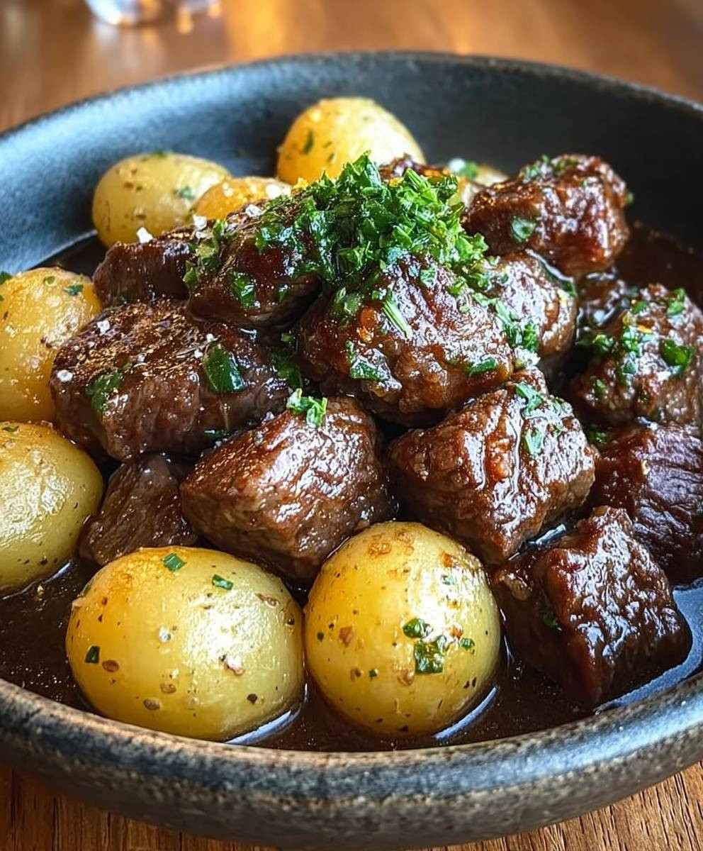 Garlic Butter Beef Bites