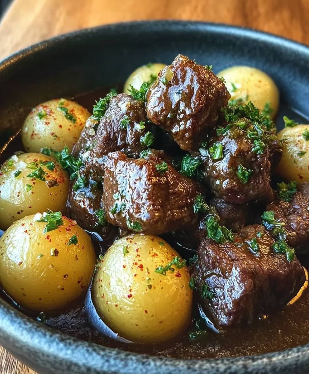 Garlic Butter Beef Bites