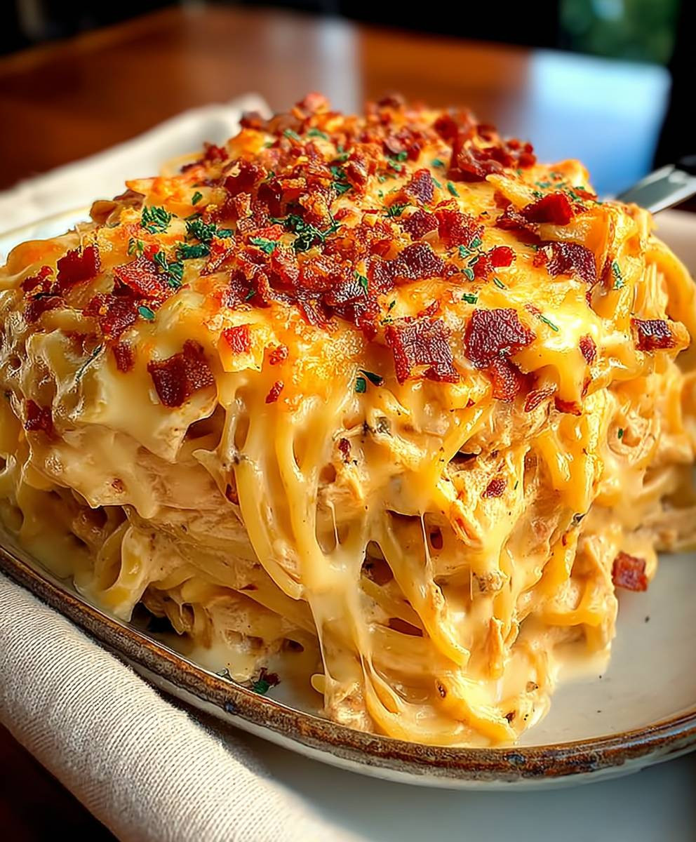 Spicy Southern Chicken Spaghetti