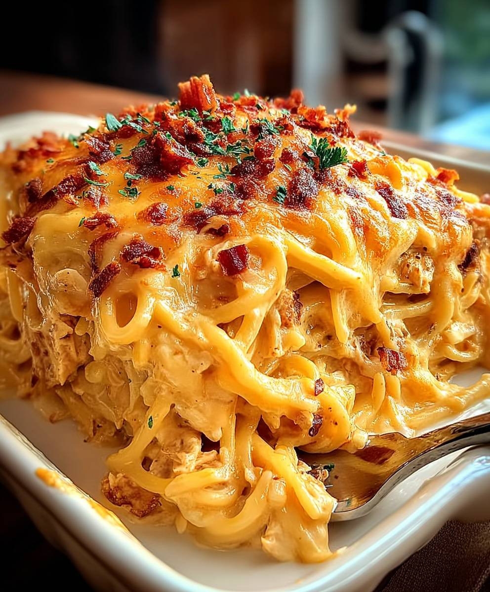 Spicy Southern Chicken Spaghetti