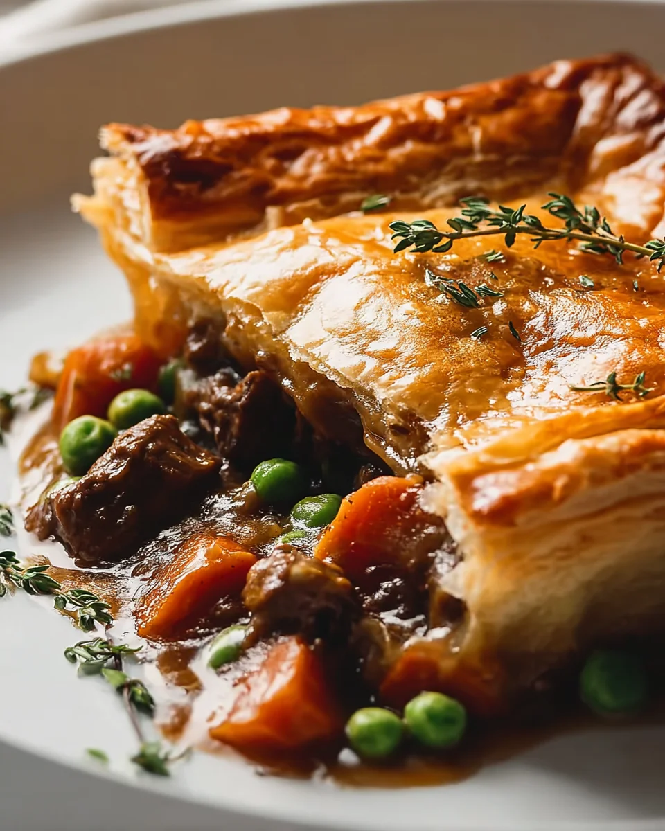 Classic Beef Pot Pie: Hearty Comfort Food Recipe You’ll Love!