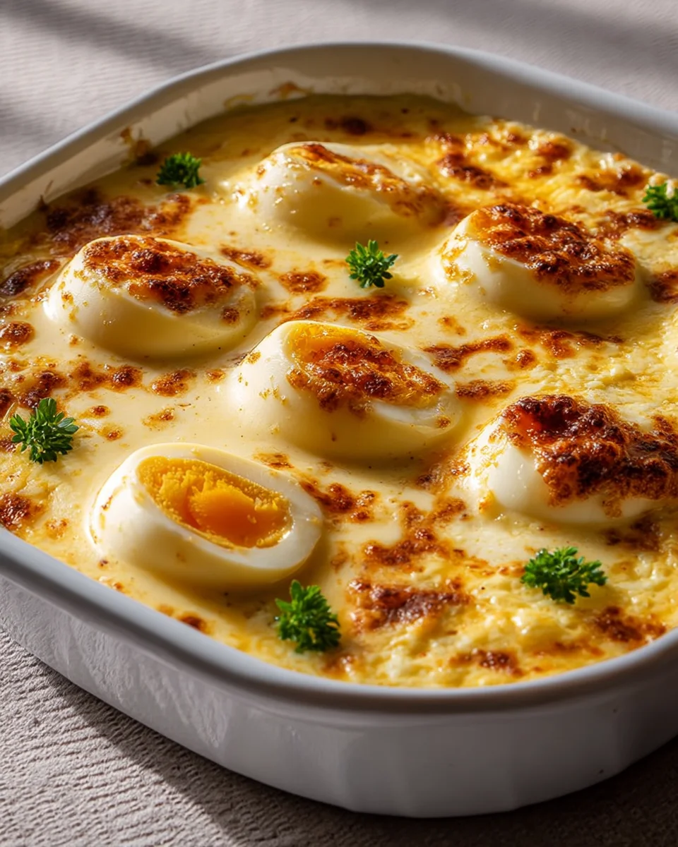 Revive Family Dinners with Gratin of Hard-Boiled Eggs Recipe