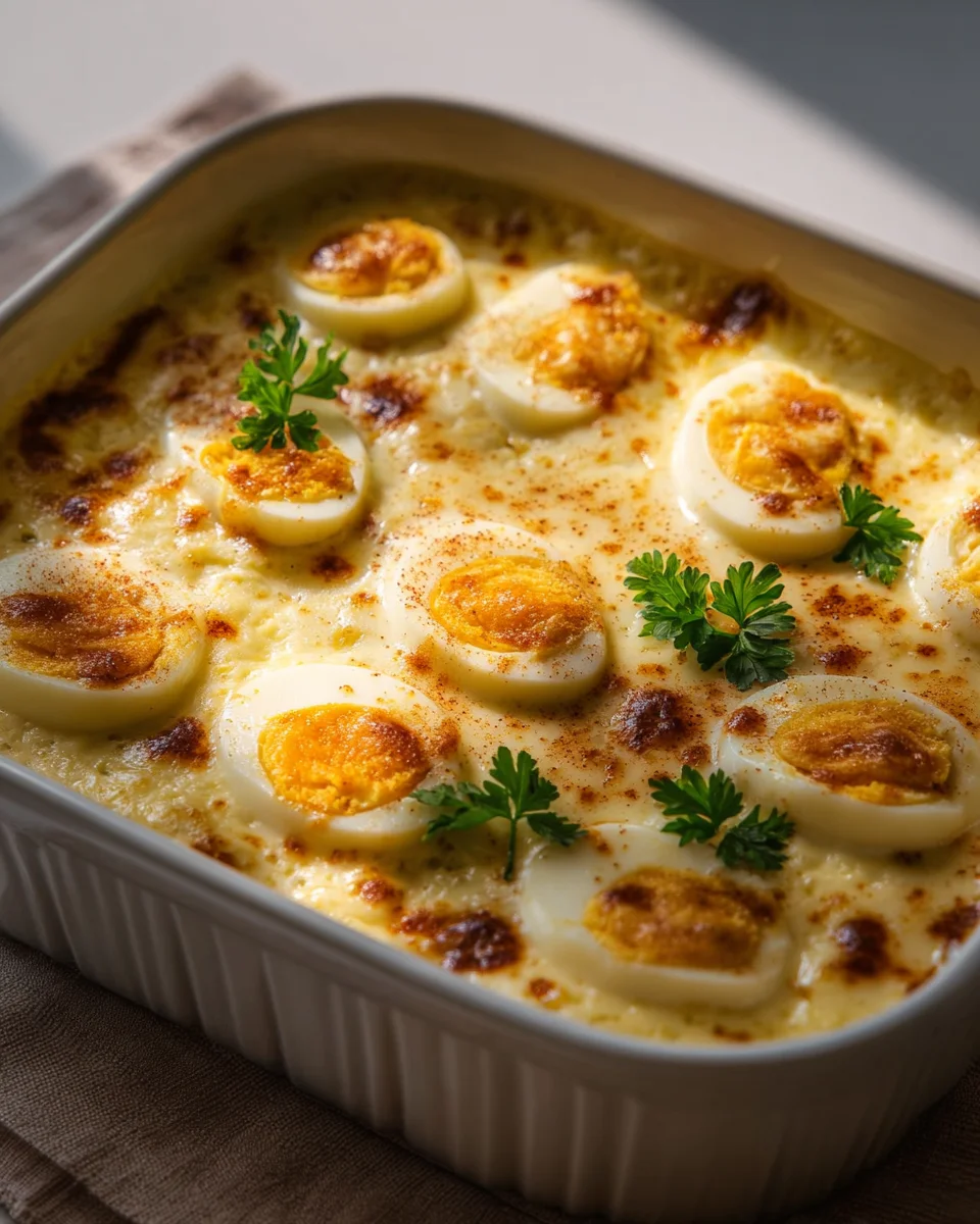 Revive Family Dinners with Gratin of Hard-Boiled Eggs Recipe