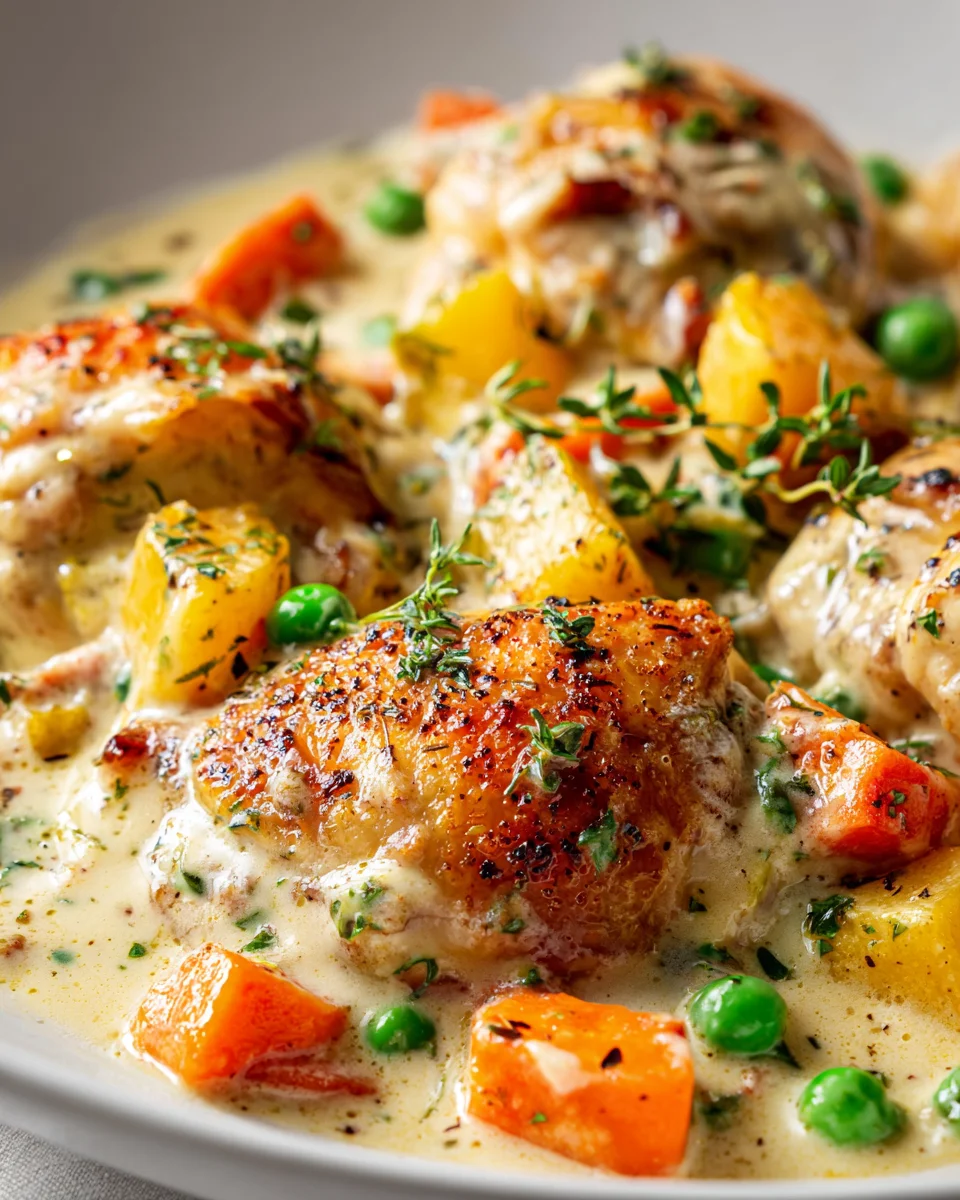 Easy Boursin Chicken Orzo Bake: Creamy Veggie Dinner